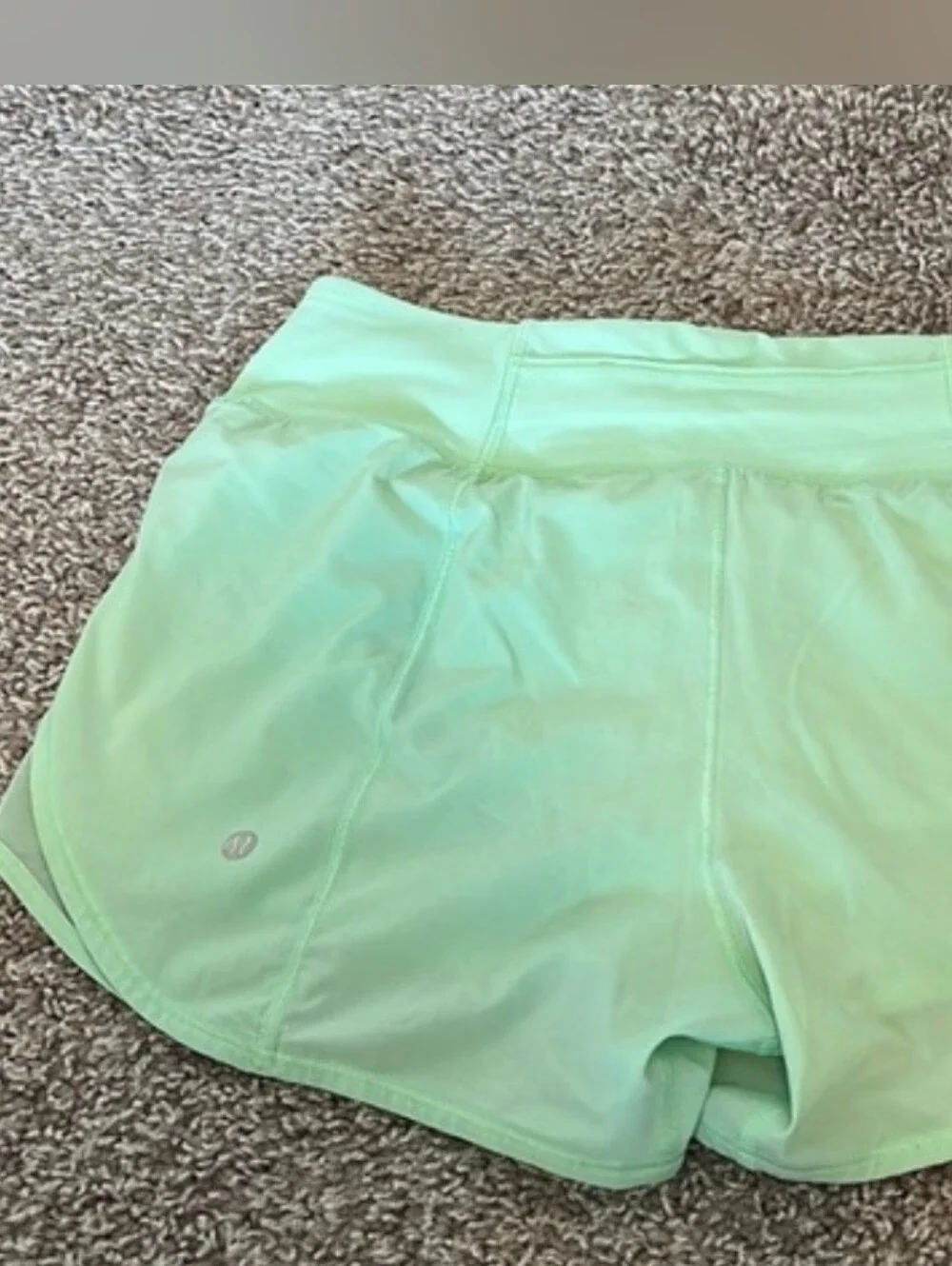 lululemon 💎athletica Mint Green Athletic Shorts